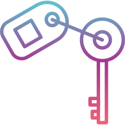 Key tag icon