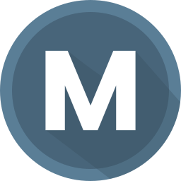 Letter m icon