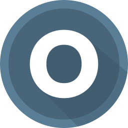 Letter o icon