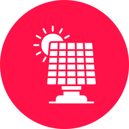 Solar panel icon