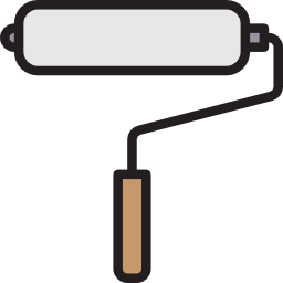 Paint roller icon