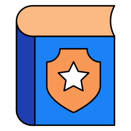 Law book icon