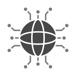 globales netzwerk icon