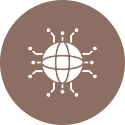 globales netzwerk icon