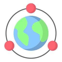 rete globale icona