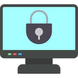 gesperrter computer icon