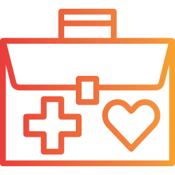 First aid kit icon