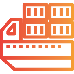 Cargo ship icon