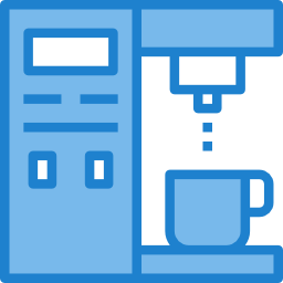 Coffee machine icon