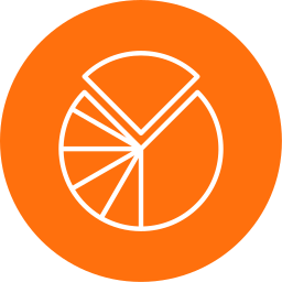 diagramme circulaire Icône