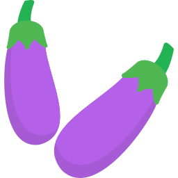 aubergine Icône