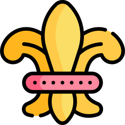 fleur de lis icona