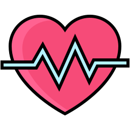 Heart beat icon