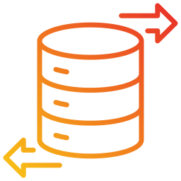 data uitwisseling icoon