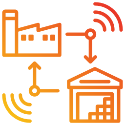 Supply chain icon