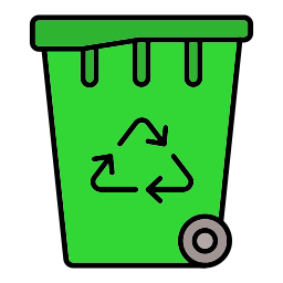 Recycling bin icon