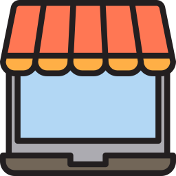 Online shop icon