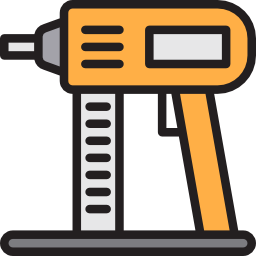 Nail gun icon