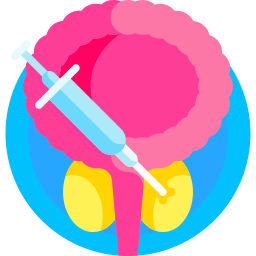 Prostate biopsy icon