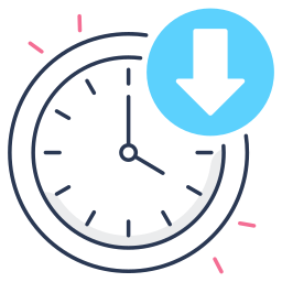 Clock out icon