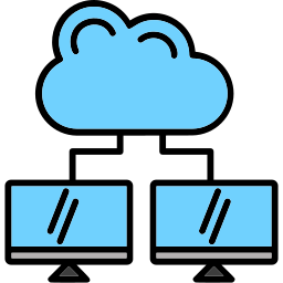 Cloud computing icon