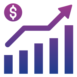 Bar graph icon