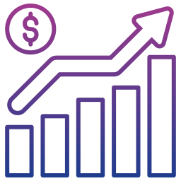 Bar graph icon