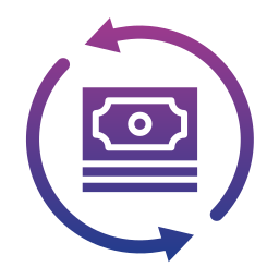 Money exchange icon