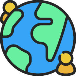 globales netzwerk icon