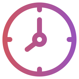 Clock time icon