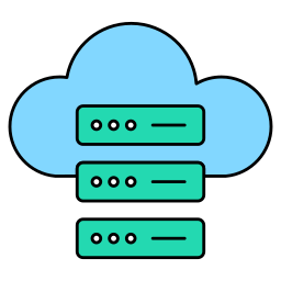 Cloud server icon