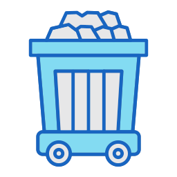 Mining cart icon