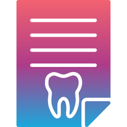 Dental record icon