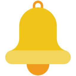 Notification bell icon