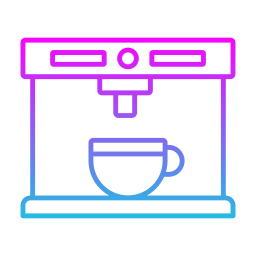 Coffee machine icon