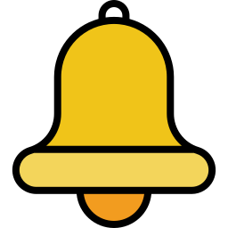 Notification bell icon