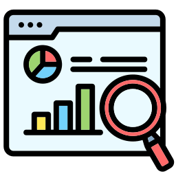 Market research icon