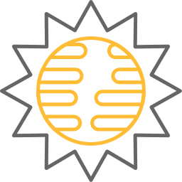 Sun icon