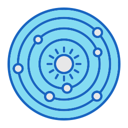sistema solar Ícone