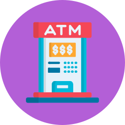 Atm machine icon