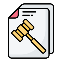 Legal document icon