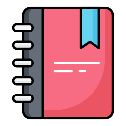 Spring notebook icon