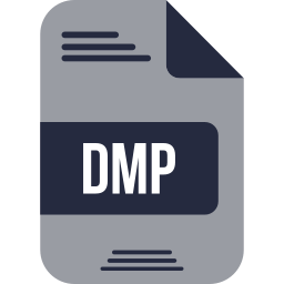 Dmp file icon