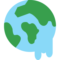 die globale erwärmung icon