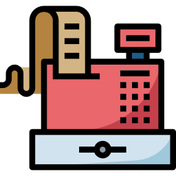 Cash register icon