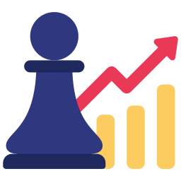 stratégie d'entreprise Icône