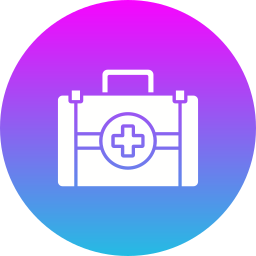 First aid kit icon