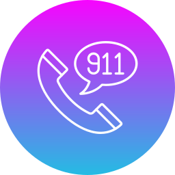 appel 911 Icône