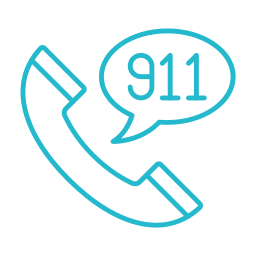 911 call icon