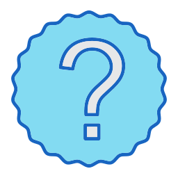 Question sign icon